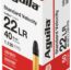 Aguila Ammunition Standard .22 Long Rifle 40 Grain Solid Point Brass Cased Ammunition