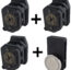 Black Scorpion Outdoor Gear IPSC / USPSA Black Scorpion 3 Storm I Pouches w/ 1 Magnetic Magazine Pouch