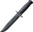 Cold Steel Leatherneck Fixed Blade Training Knife 7" Clip Point Santoprene Black