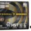 Federal Premium 9 mm Luger 147 Grain HST Jacketed Hollow Point Nickel Plated Brass Cased Centerfire Pistol Ammunition