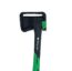 Hooyman Small Hatchet 1065 High Carbon Steel Blade Fiberglass Handle Black/Green