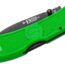 KA-BAR Dozier Hunter Folding Knife 3" Drop Point Kelly Green Satin Blade