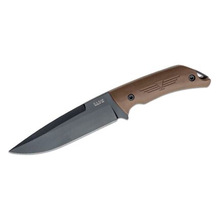 KA-BAR Jarosz Turok Fixed Blade Knife 6.25" Clip Point Plain Edge