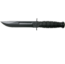 KA-BAR Short Fixed Blade Knife 5.25" Clip Point Plain Edge