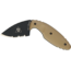 KA-BAR TDI Law Enforcement Fixed Blade Knife 2.31" Drop Point Partially Serrated