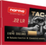 Norma TAC .22 Long Rifle 40 Grain Lead Round Nose Brass Cased Rimfire Ammunition