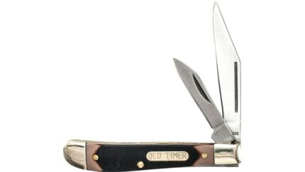 Old Timer Dog Leg Jack 2 Blade Folding Knife 2.3" Clip Point