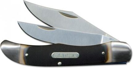 Old Timer Folding Hunter 2 Blade Folding Knife 4" Clip Point