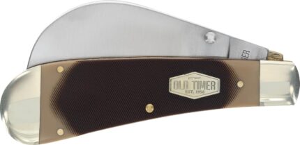 Old Timer Hawkbill Pruner Sawcut Folding Pocket Knife 3 Inch Blade