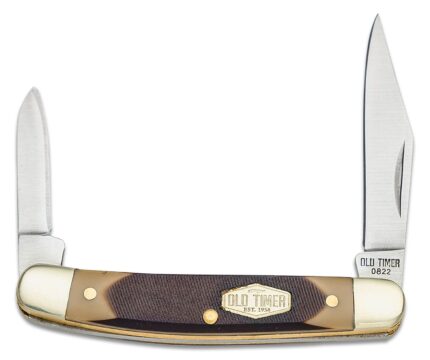 Old Timer Minuteman 2 Blade Folding Knife 1.9" Clip Point