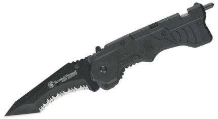Smith & Wesson 1st Response M.A.G.I.C. Assisted Opening Folding Knife 3.4" Clip Point