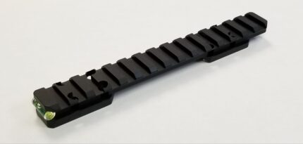 Talley 1-Piece Picatinny Scope Base Browning X-Bolt Anti-Cant Indicator (Long Action) Matte Black