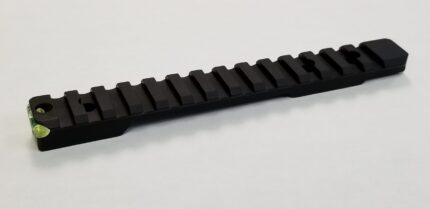 Talley 1-Piece Picatinny Scope Base Weatherby Accumark, Magnum, and Mark V w/ Anti-Cant Indicator Matte Black
