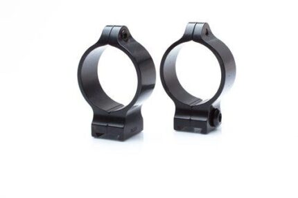 Talley Fixed Scope Rings 30mm Low Height Matte Black