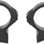 Talley Lightweight 2-Piece Scope Mount 1" Low Height Accumark, Magnum, Mark V (9 Lug) Black