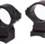 Talley Lightweight 2-Piece Scope Mount 1" Low Height Cascade (Short Action) Black
