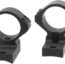 Talley Lightweight 2-Piece Scope Mount 1" Medium Height Bergara Premier (Long Action 20 MOA) (Extended Front) (8-40 Screws) Matte Black