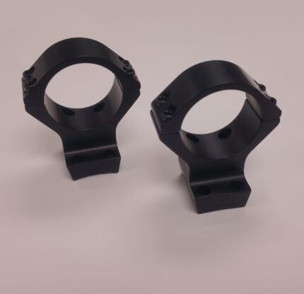 Talley Lightweight 2-Piece Scope Mount 1" Medium Height X-Bolt (Hells Canyon) Black