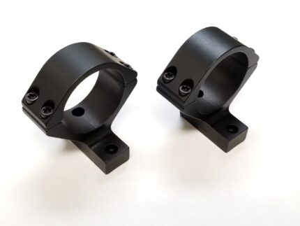 Talley Lightweight 2-Piece Scope Mount 30mm High Height Tikka T1x Black