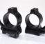 Talley Quick Detachable Dovetail Receiver Scope Rings with Lever 30mm CZ 550, 557 Black Anodized