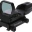 TRUGLO Dual Color Open Reflex Sight 1x 5 MOA Dot Reticle