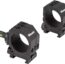 Wheeler Picatinny Scope Rings Matte Black 34mm Low